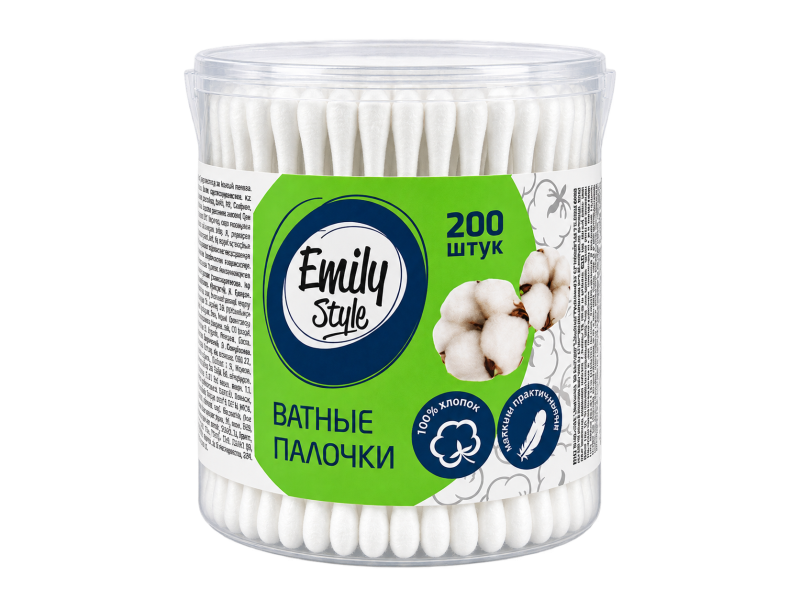 Emily - Ватные палочки 200шт