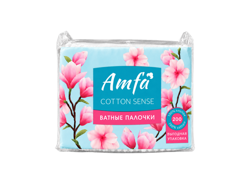 Amfa - Ватные палочки 200шт