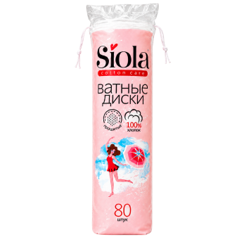 Siola - Ватные диски 80шт