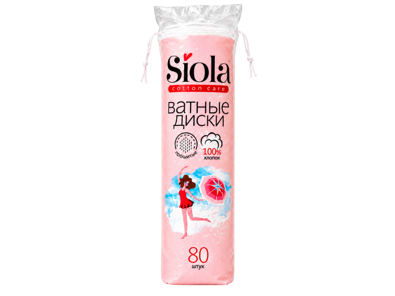 Siola - Ватные диски 80шт