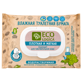Ecologica - Влажные салфетки