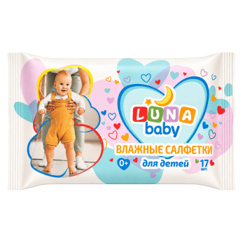LUNA baby - Влажные салфетки