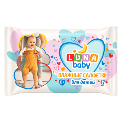 LUNA baby - Влажные салфетки