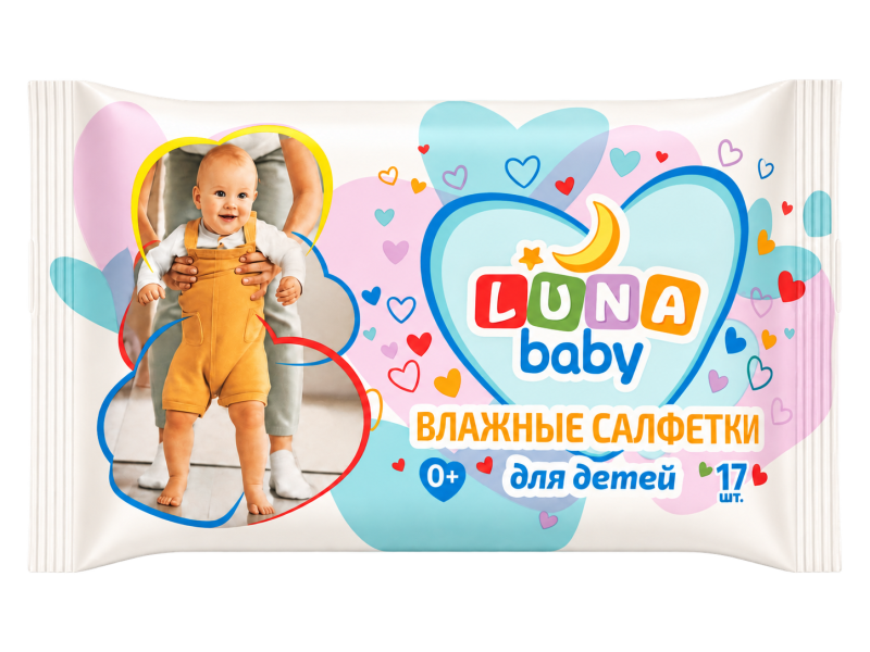 LUNA baby - Влажные салфетки