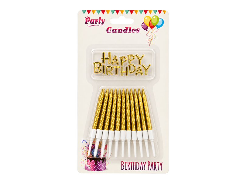 Party candles - Свечи для торта